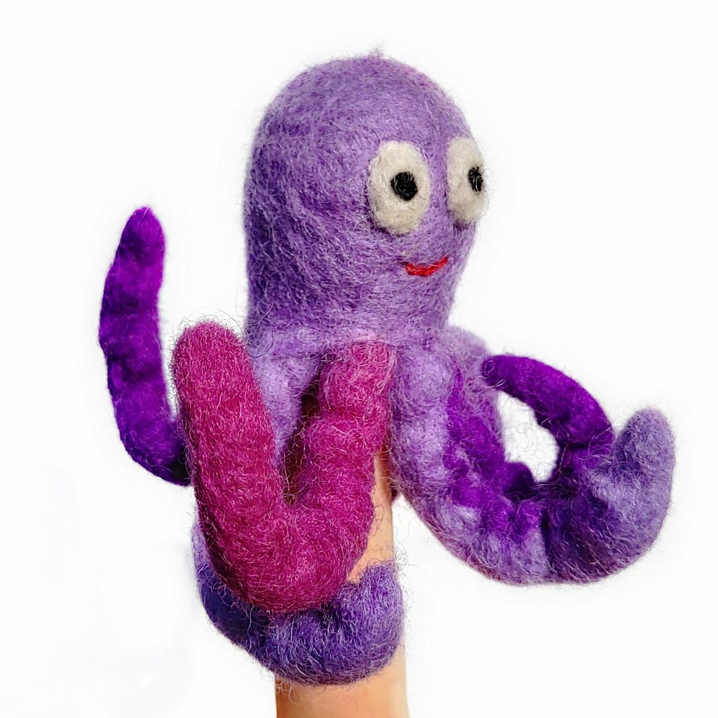 Filz-FingerpĂŒppchen Oktopus