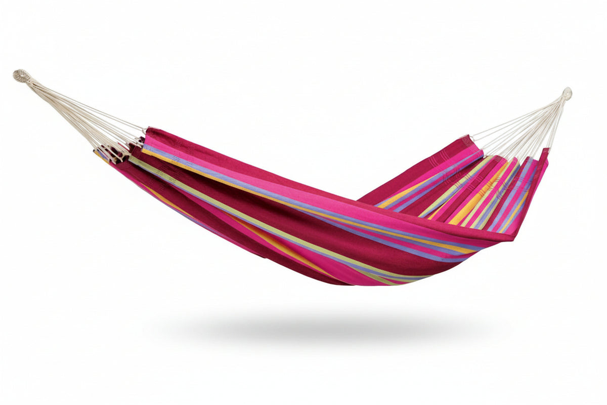 TuchhÀngematte Barbados in der Farbkombination grenadine