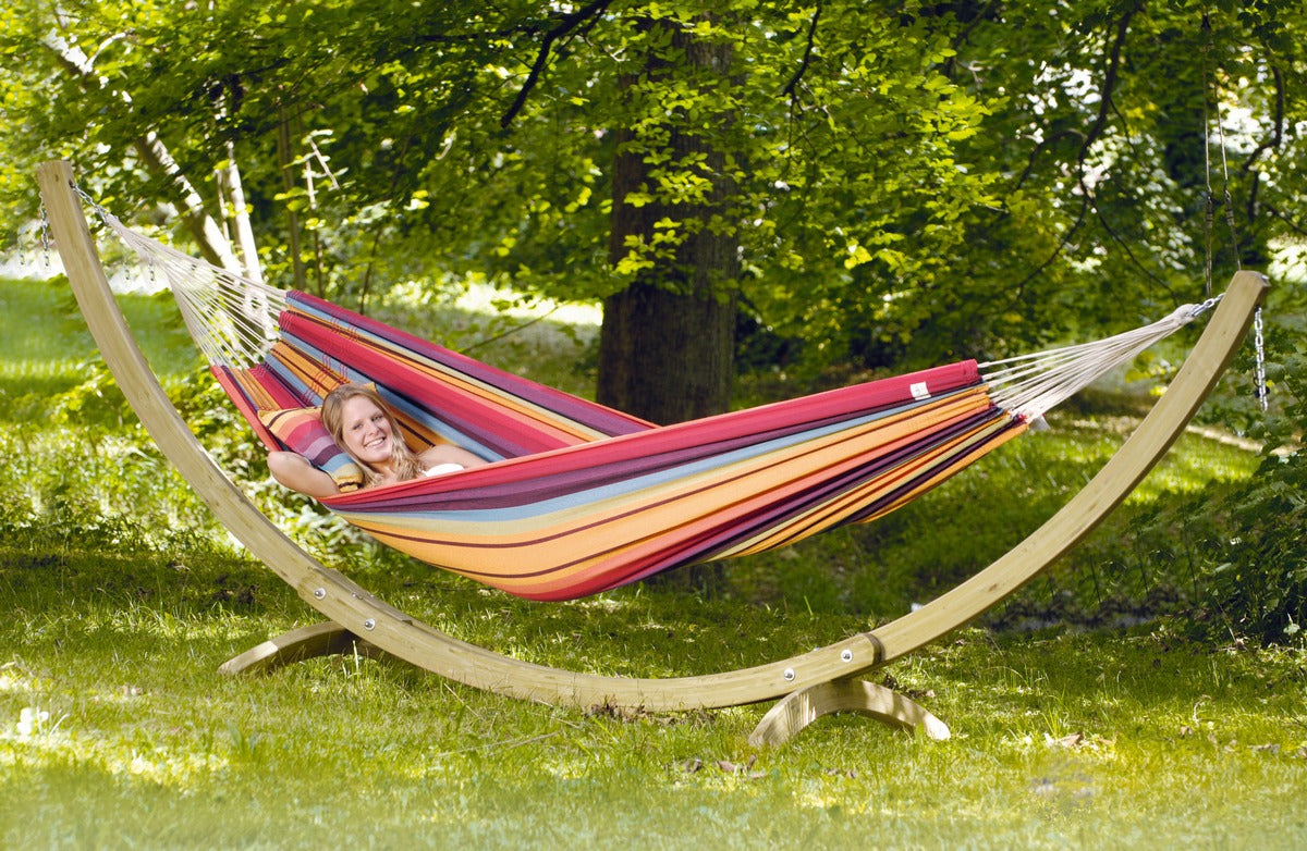 HĂ€ngemattengestell Olymp im Garten, HĂ€ngematte nicht enthalten