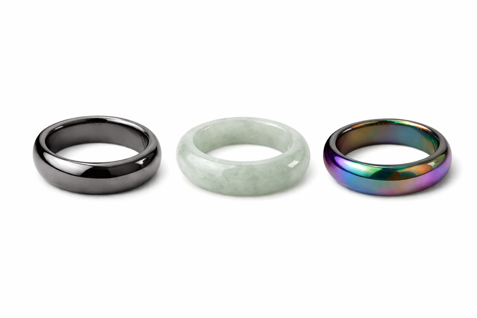 Halbedelstein-Ringe