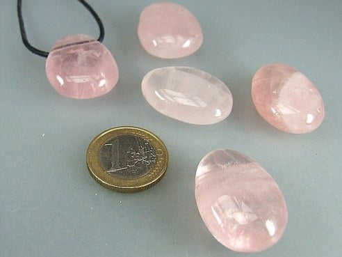 Anhänger aus Rosenquarz