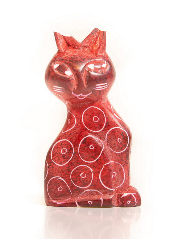SĂŒĂe Speckstein-Katze