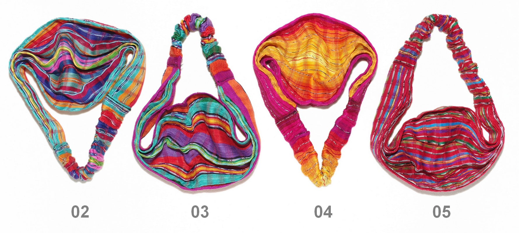 HaarbÀnder aus Guatemala, Designs 2-5