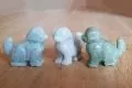 Hunde aus Jadeit