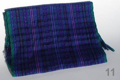 Schal 11 blau-violett