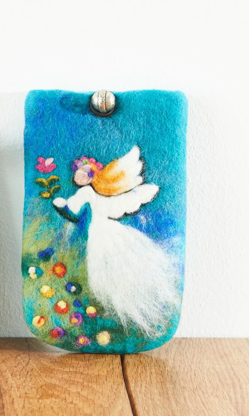 Smartphone-Täschchen "Angelina", Filz