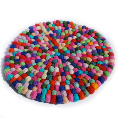 Filzuntersetzer bunt