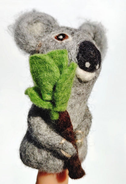 Filz-Fingerpüppchen Koala
