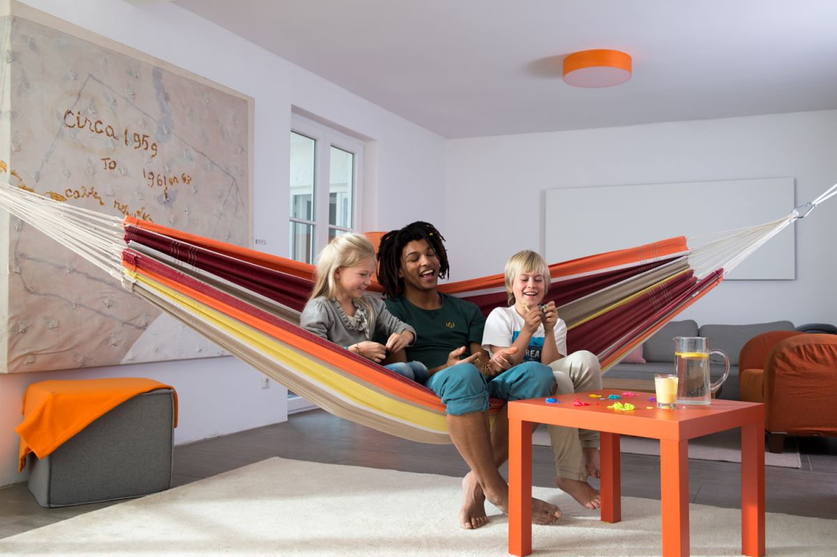 Mit Familie zu Hause in der Tuchhängematte Barbados acerola