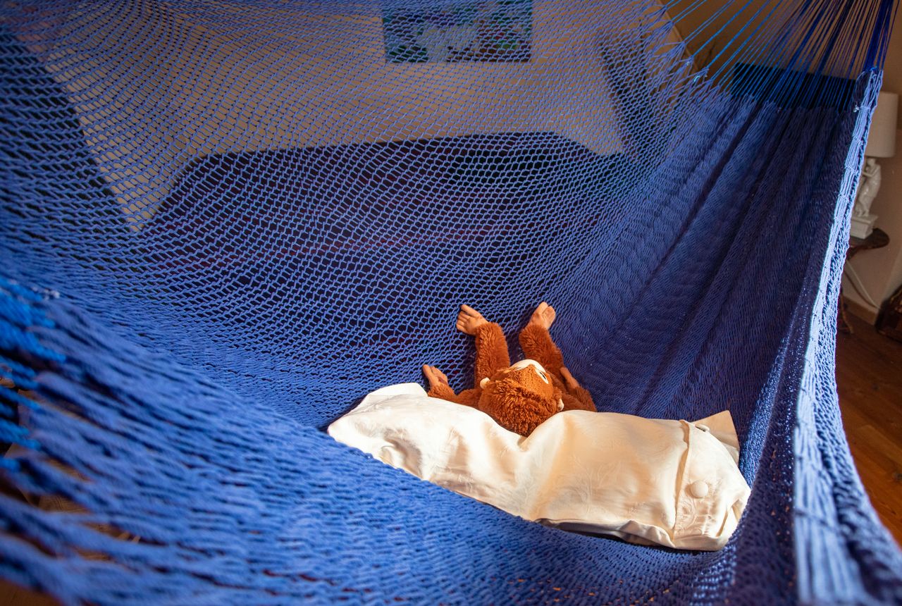Hängematte Mikko XXL blau
