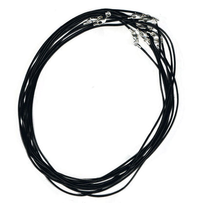 Lederband mit kleinem Karabiner-Verschluß für Edelsteine