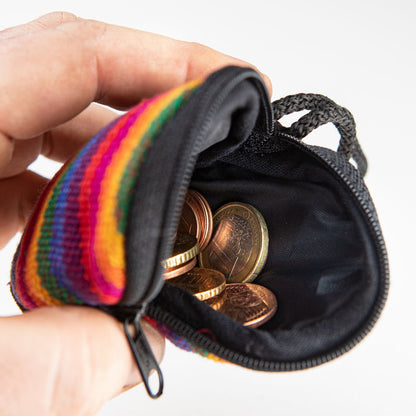 Blick ins Münzetui Paolo rund