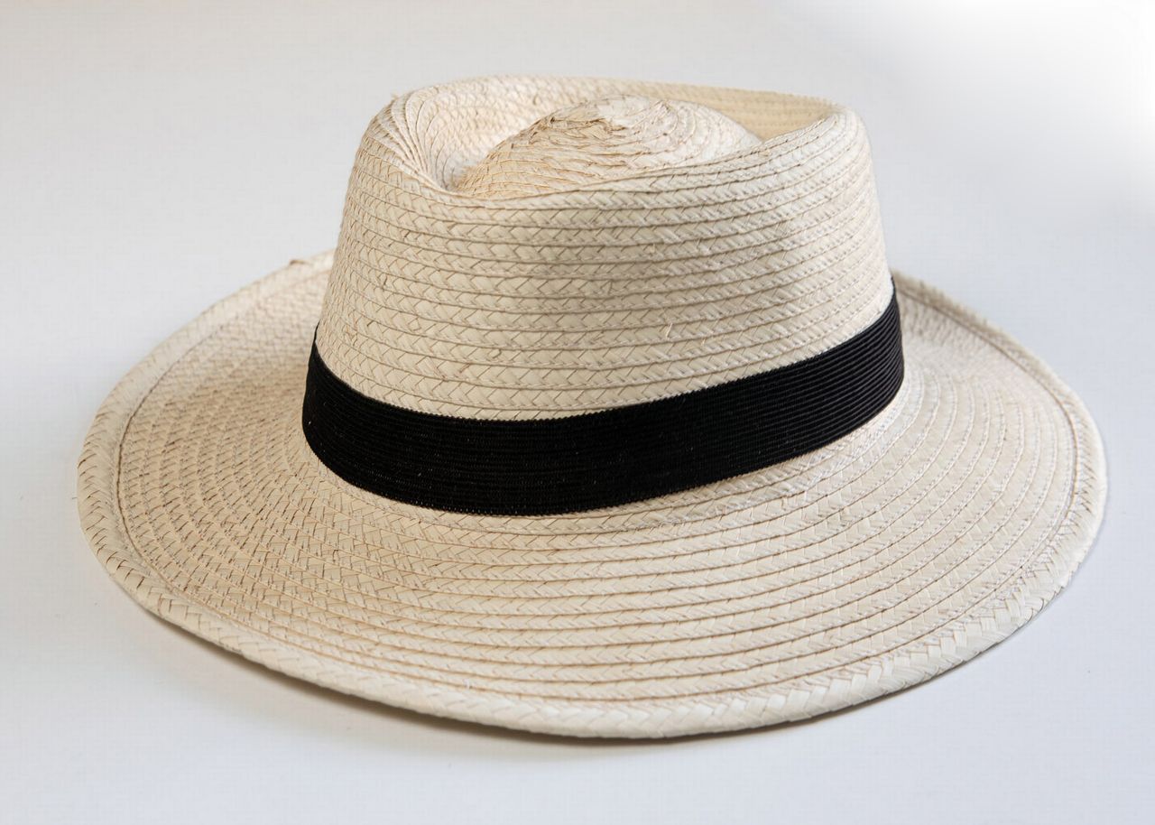 Palmstrohhut Al Capone