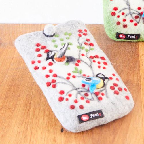 Smartphone-Täschchen "Singvögel"
