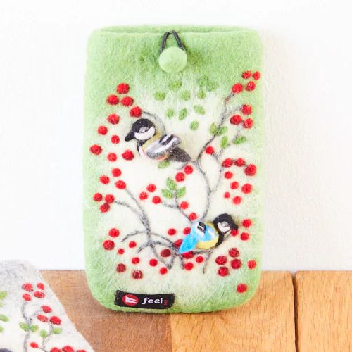 Smartphone-Täschchen "Singvögel"