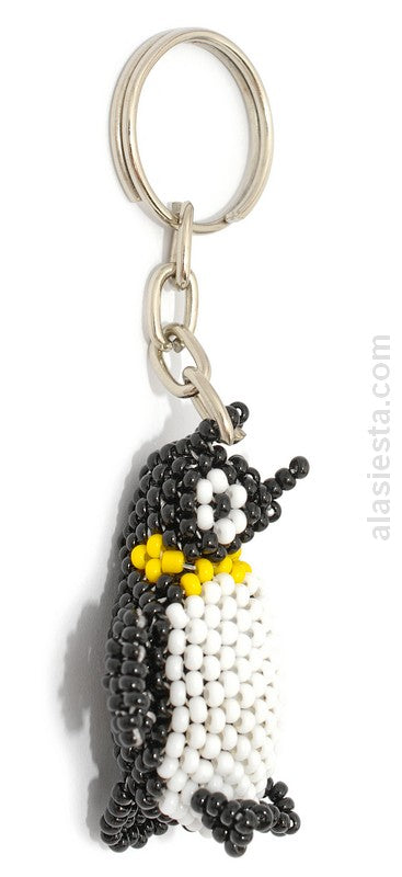 Pinguin aus Glasperlen