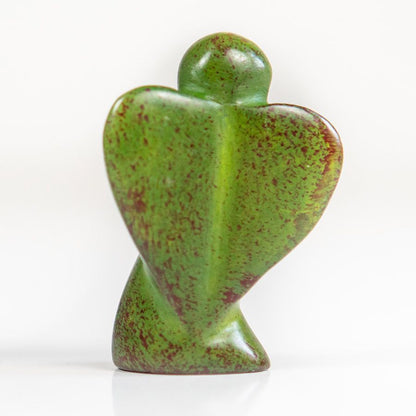 Engel aus Speckstein, stehend, uni, ca. 6 cm