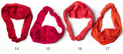 rote gewebte Haarbänder, Designs 17-17
