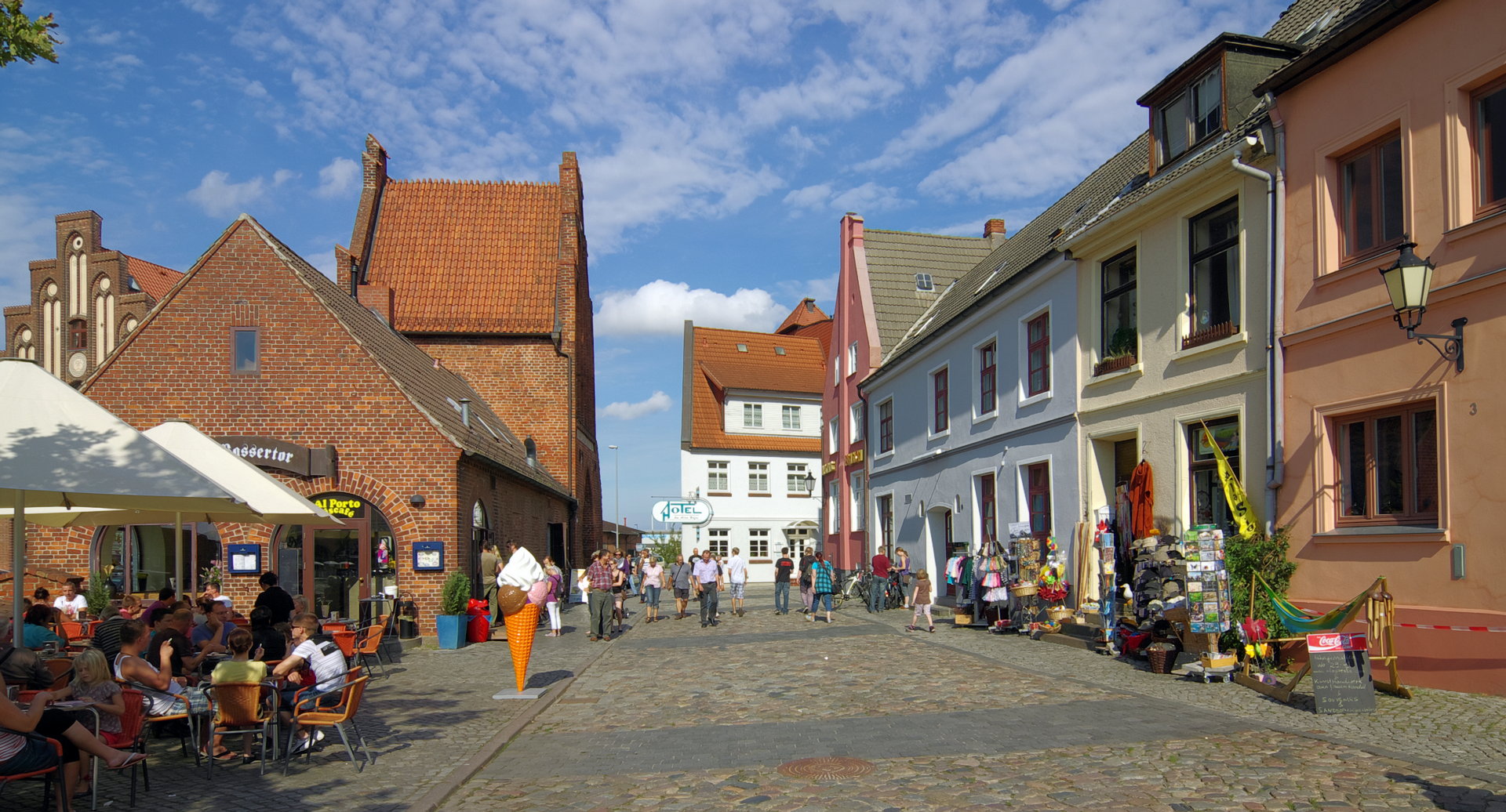 Straße Am Lohberg, Weltkulturerbe Wismar