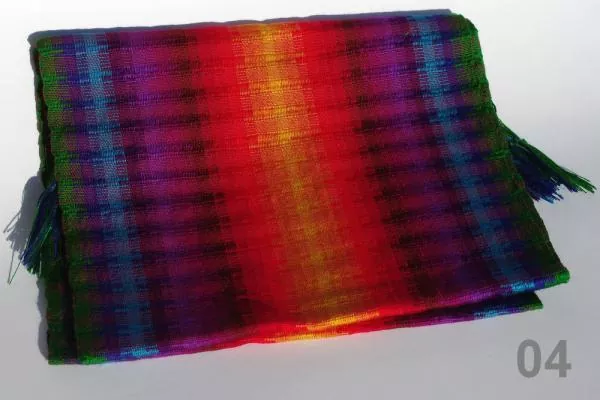 Schal 04 regenbogen breit