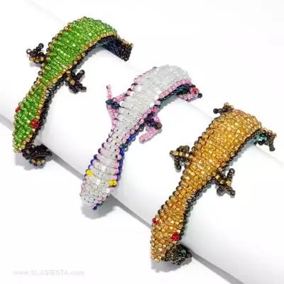 Armband Gecko, Modeschmuck