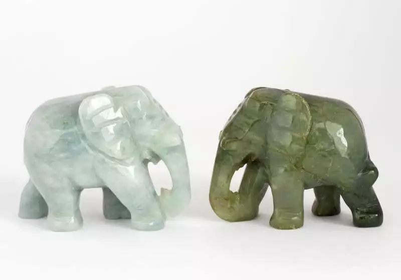 Elefant aus Jade Elefant aus Jade