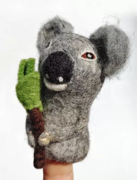 Filz-Fingerpüppchen Koala