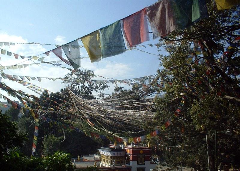 Tibetanische Gebetsfahnen