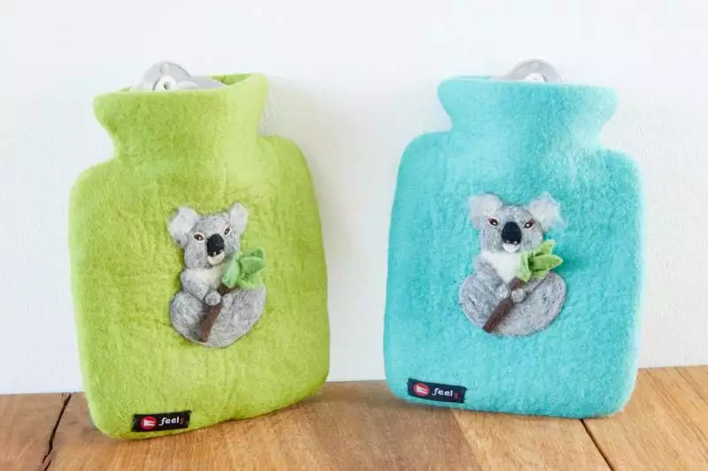 Wärmflasche mit Filzhülle Koala Wärmflasche mit Filzhülle Koala
