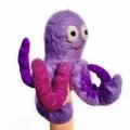 Filz-Fingerpüppchen Oktopus